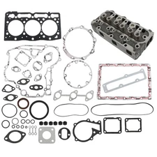 For Kubota D1105 Cylinder Head Complete With Full Gasket D1105-E2B F2400 RTV1100