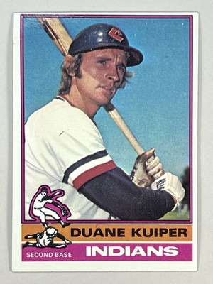 1976 Topps Duane Kuiper Rookie Cleveland Indians #508
