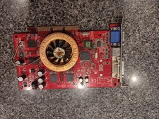 AGP card MSI 8888 Ver 20A MX440-VTD8X 64M Video VGA DVI NVIDIA Geforce4 MX440