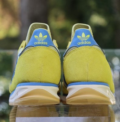 Adidas SL 72 RS Pure Sulfur Focus Blue Men's Size 10.5 Custom