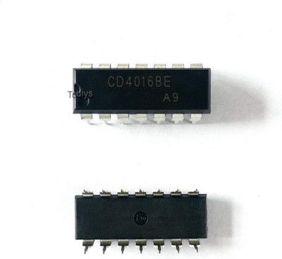 CD4016BE HCF4016BE HEF4016BP TC4016BP DIP 14 CMOS Quad Bilateral Switch IC Chip