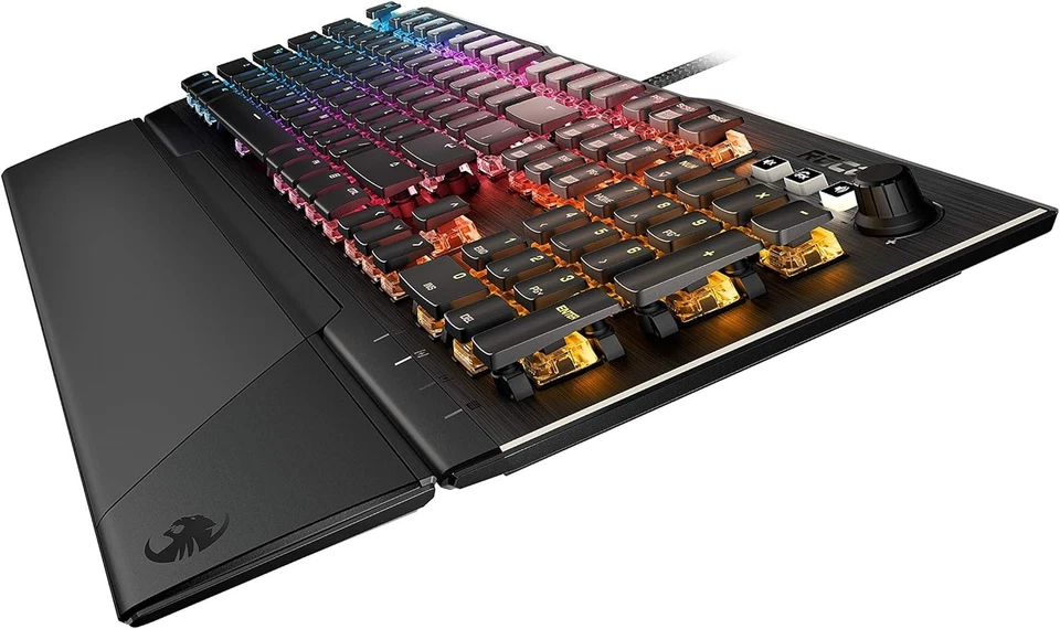 Roccat Vulcan 121 Mechanical PC Tactile Gaming Keyboard, Titan Switch, AIMO RGB  - Image 2 of 4