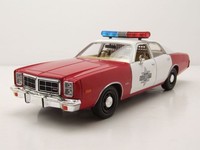 Dodge Monaco 1977 Rot Weiß Finchburg County Sheriff Modellauto 1:24 Greenlight