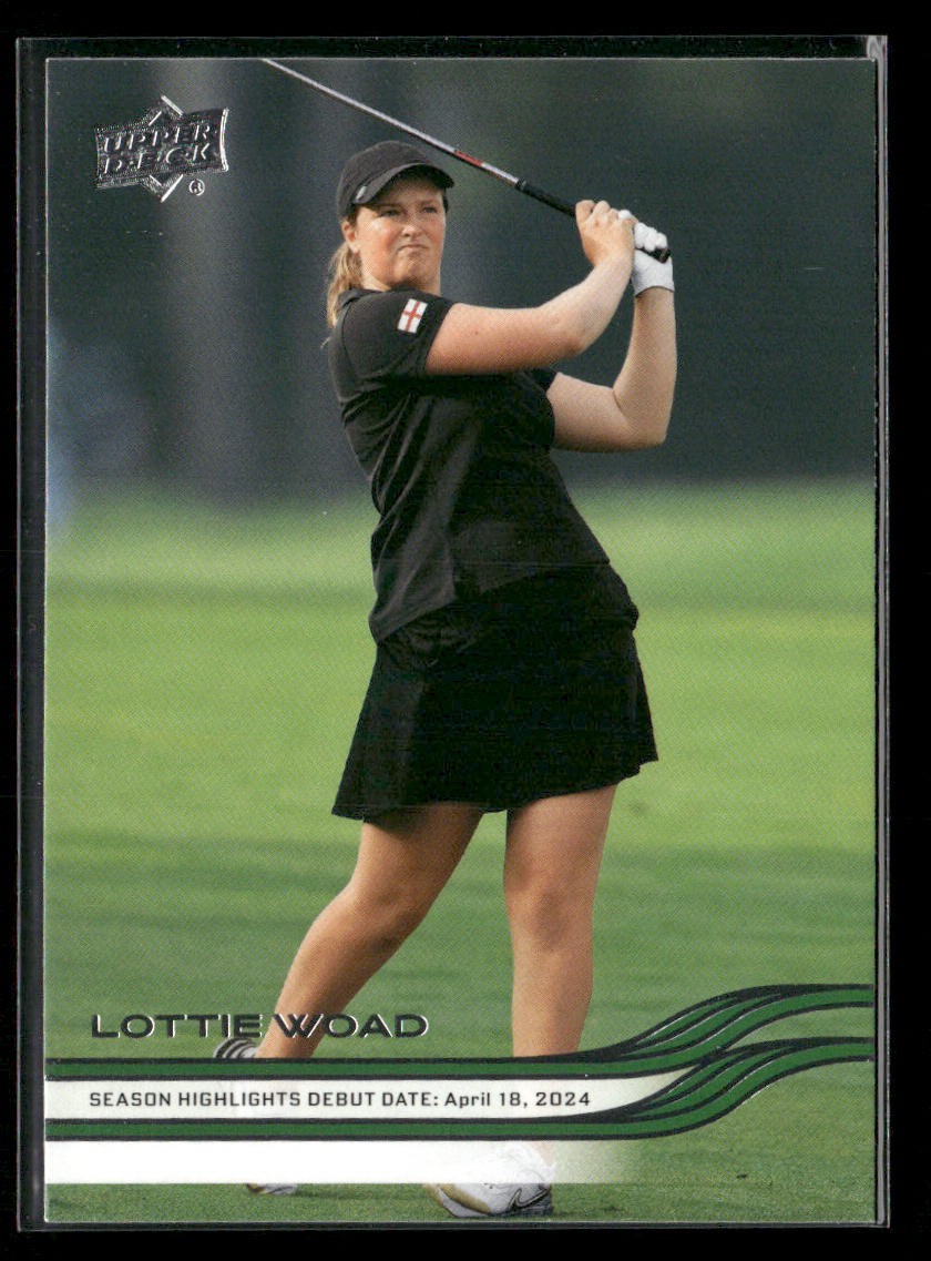 Lottie Woad 2026 Upper Deck #76 PGA 