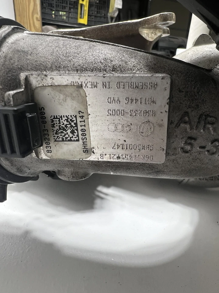 2015-2018 Volkswagen Jetta 1.8L Turbocharger With Exhaust Manifold 75k miles  - Image 3 of 4