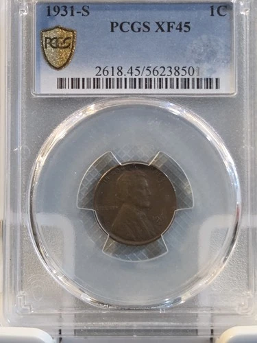 1931-S Lincoln Wheat Cent — photo from another recent sale