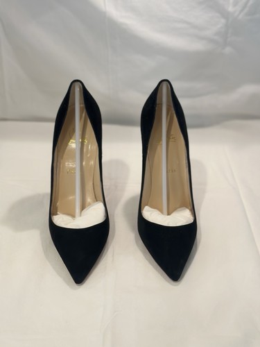 Christian Louboutin So Kate Heels Size 9.5 Suede - Black - Picture 2 of 6