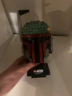 Used Lego Star Wars Boba Fett Helmet 75277, no box/instructions, smoke free home