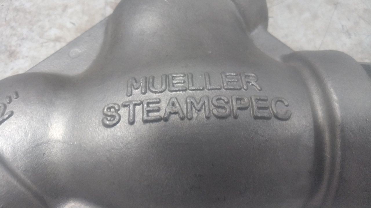 Mueller Steam Specialty 2 581 CS screwed end 2 In NPT Pipe Size Y Strainer