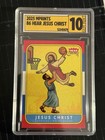 Jesus Christ Hear & Obey 86 Basketball Trading Card- SLAB (parody grade)