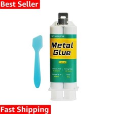 Versatile Metal Epoxy Adhesive - High Strength Waterproof Glue, 1.76 oz Tube
