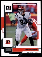 2022 Donruss Sam Hubbard 201 Cincinnati Bengals