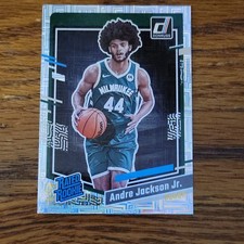 Panini Donruss 2023-24 Rated Rookie Andre Jackson Jr. #210 Milwaukee Bucks NBA