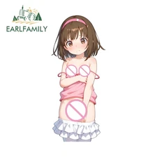 EARLFAMILY Kaguya Shinomiya Amelia Car Sticker Computer Anime Car Door RV Decal