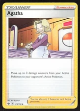 2021 Sword & Shield - Chilling Reign Agatha Null/Uncommon #129