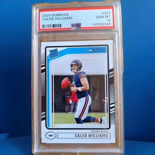 2024 Donruss Caleb Williams #327 Rookie RC PSA 10 GEM MINT Chicago Bears