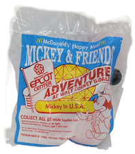 McDonald's Happy Meal 1994 Mickey  Friends Epcot Adventure Mickey in USA