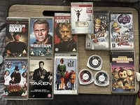 Job Lot PSP Games And Films
