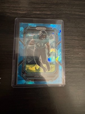Josh Allen  Jaguars 2022 Panini Prizm Blue Ice Prizm #136  17/99