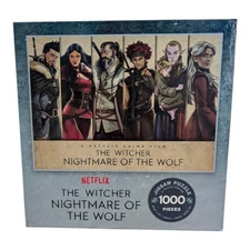 BNIB Netflix Anime Film THE WITCHER "Nightmare of the Wolf" 1000 Jigsaw Puzzle