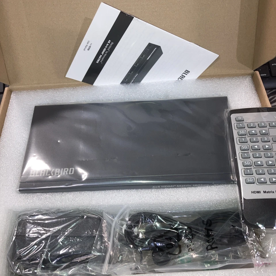 Monoprice Blackbird 4k 4x4 HDMI Matrix 15750 - Image 3 of 3