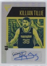 2020-21 Panini Flux Rookie Signatures Silver Prizm Killian Tillie Auto 1m7r