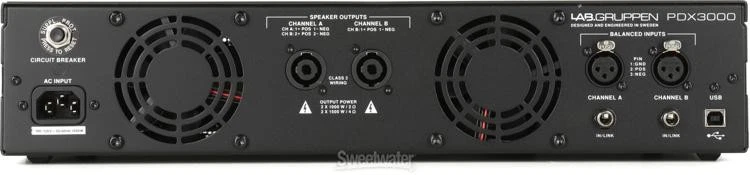 Lab Gruppen PDX3000 Power Amplifier with DSP - Image 3 of 4