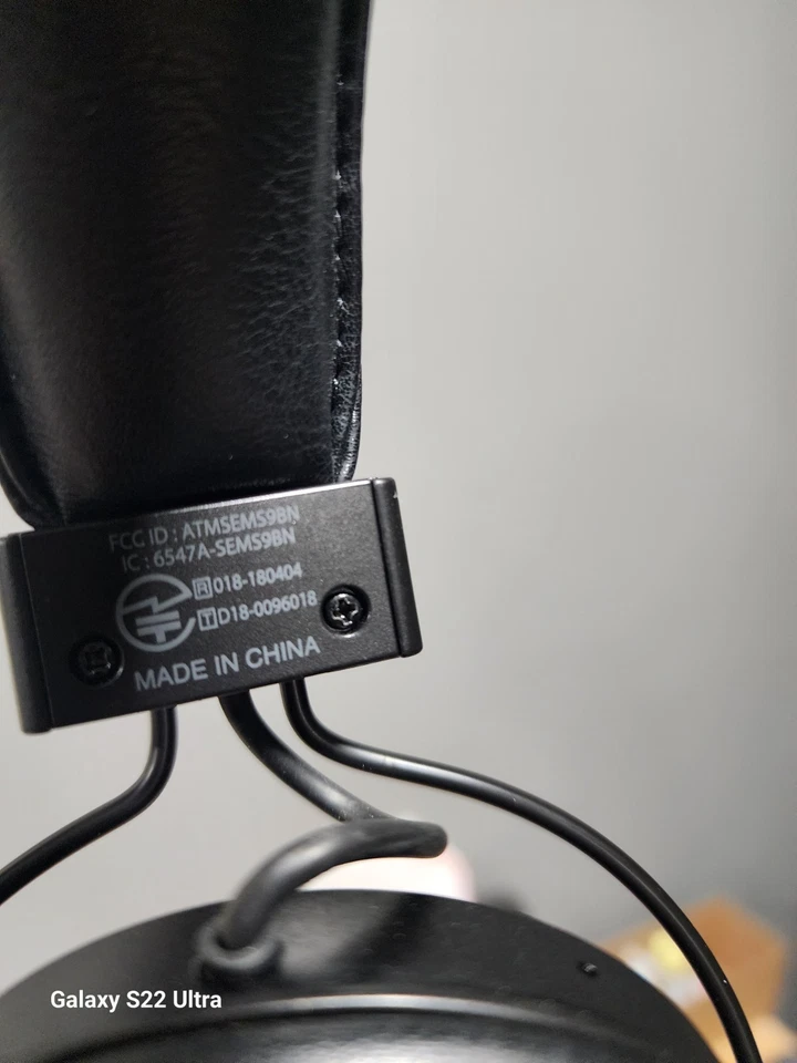 Pioneer Wireless Bluetooth Noise Canceling Headphones SE-MS9BN With Google Assis - Image 3 of 4