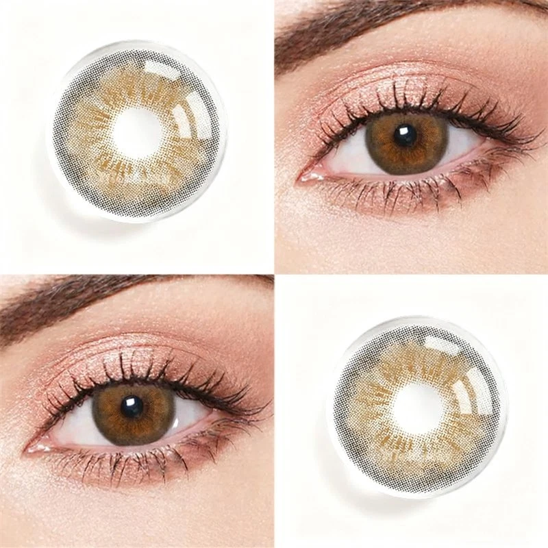  5Color 2-Piece Contact Lenses/ Contact Lens Travel Kit Cute Contact Case Holder - Image 2 of 4