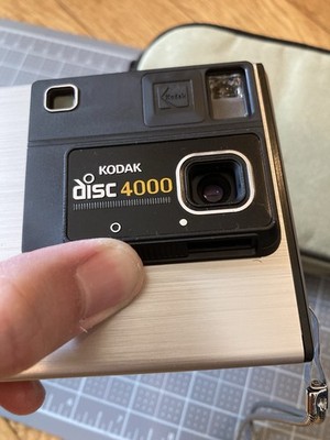 Kodak Disc 4000 Vintage Retro Camera with Strap And Case | eBay