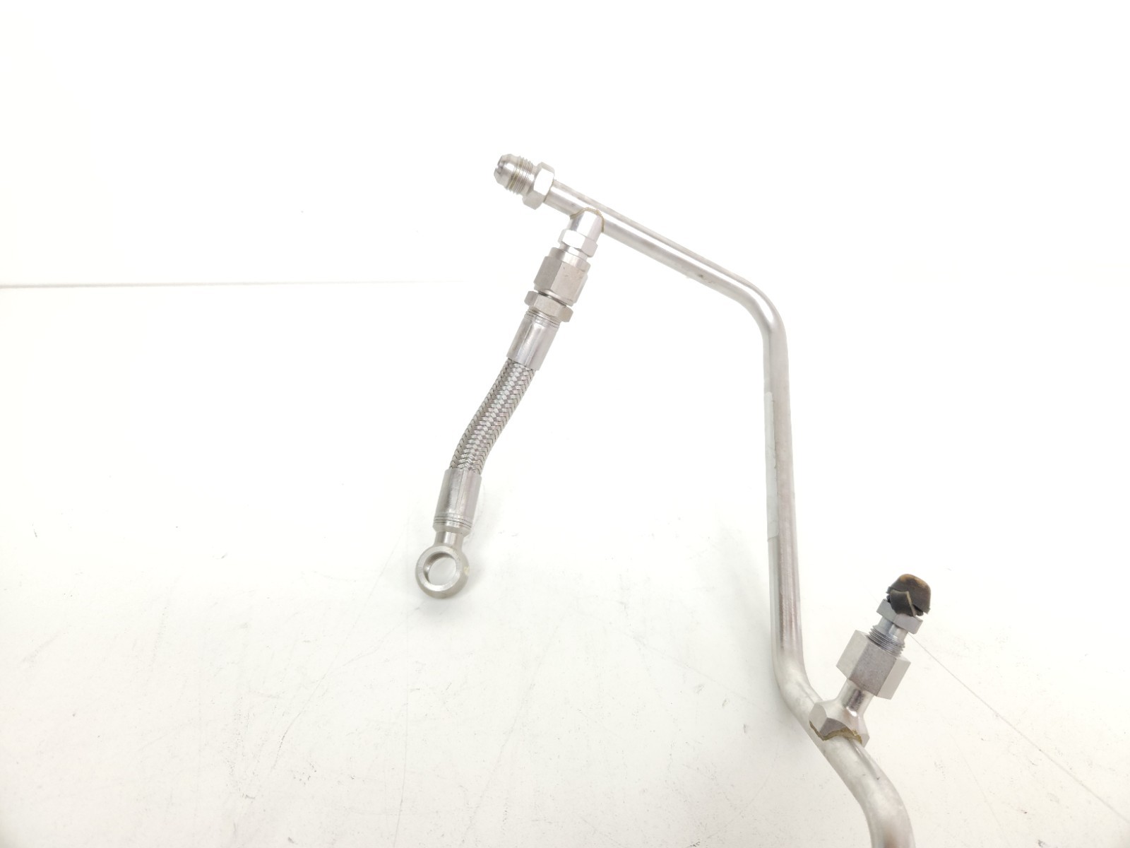 2015-2017 MCLAREN 675L FRONT SUSPENSION SHOCK STRUT HYDRAULIC OIL LINE HOSE PIPE