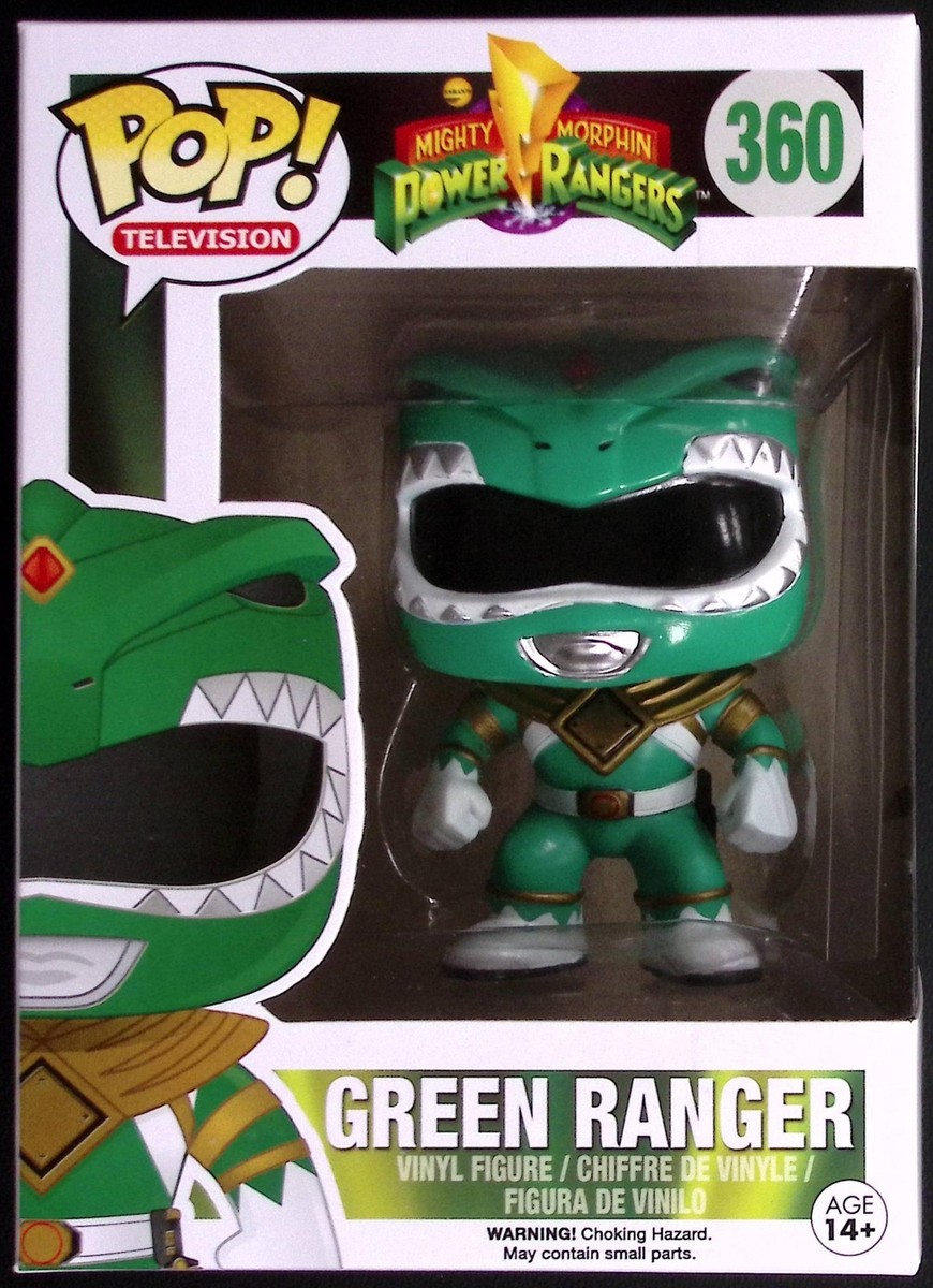 Green Ranger 360 Funko Pop Figure Mighty Morphin Power Rangers