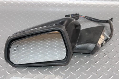 15-20 Mustang Ebony Black Driver Left LH Power Door Mirror Blind Spot Memory WTY