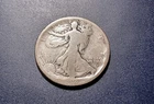 Circulated 1916-D Walking Liberty Half Dollar