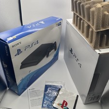 Box Only No Console for Sony PlayStation 4 PS4 Slim 1TB w/ Inserts CUH-2215B
