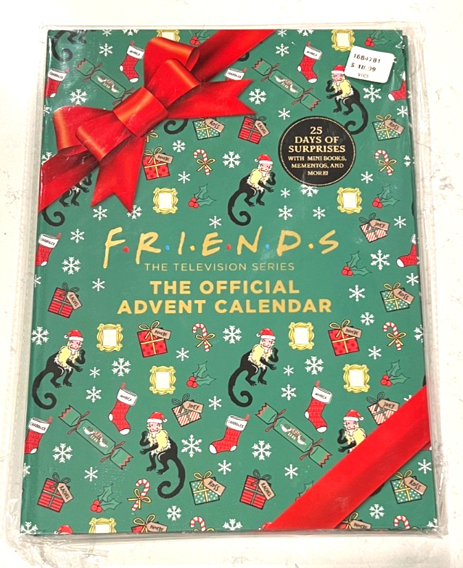 Friends tv show merchandise 2021 advent calendar christmas 40+ surprises new