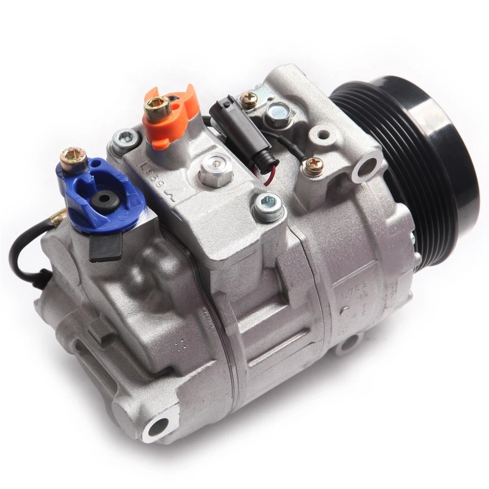 Compresor de aire acondicionado con embrague para Mercedes-Benz CL550 S550 2007-2010 4,7 L 5,5 L Foto 2 de 4