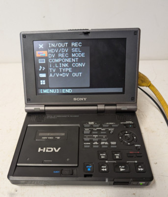 SONY GV-HD700 09製 Sony GV-HD 700/1 HDV Video Walkman