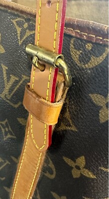 For Louis Vuitton Vachetta Leather Strap Replacement Bucket PM