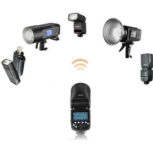 Godox V1-N Round Head Camera Flash Speedlite TTL 2.4G Speedlight for Nikon DSLR - Picture 4 of 12