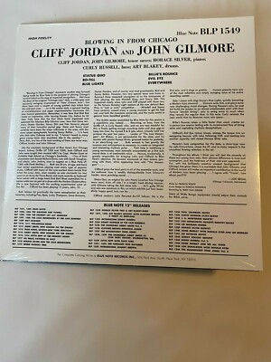 CLIFFORD JORDAN & JOHN GILMORE -Blowing In From Chicago ~ BLUE