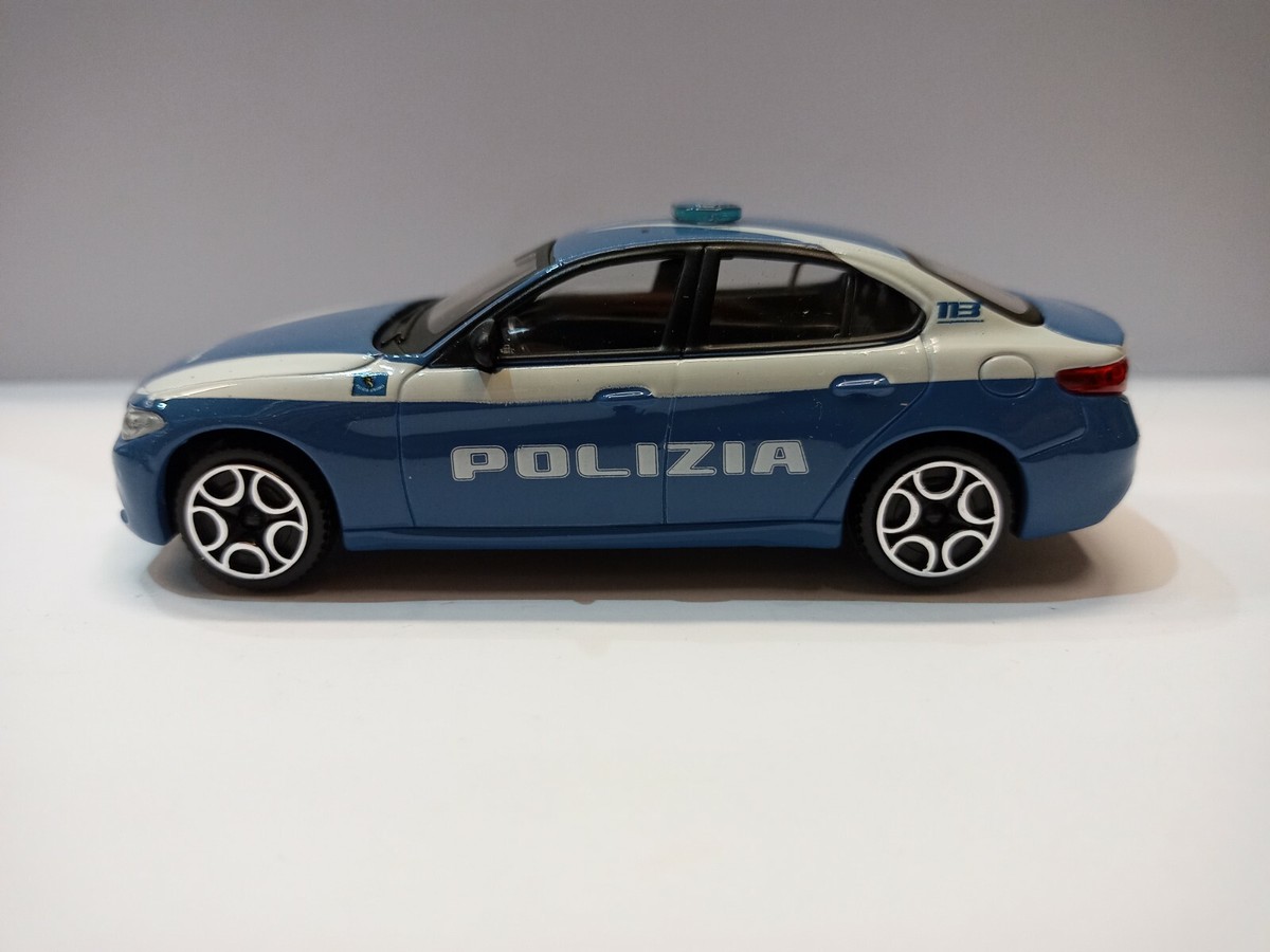 Macchina Della Polizia Speed Zone Con Cazzuola - Modellino Giocattolo, Colori Assortiti, 1 Pezzo - 4