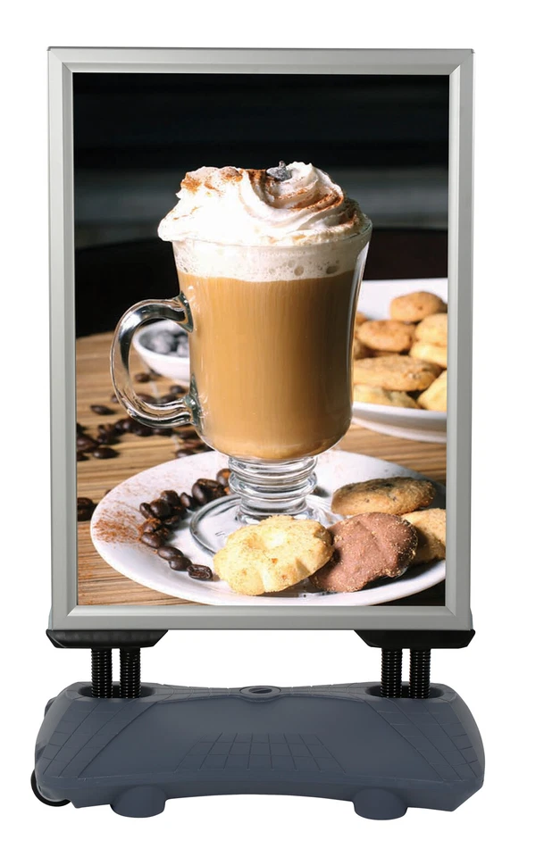 DISPLAY SALES Kundenstopper WindPro A0 Werbeaufsteller Gehwegaufsteller Plakatständer outdoor