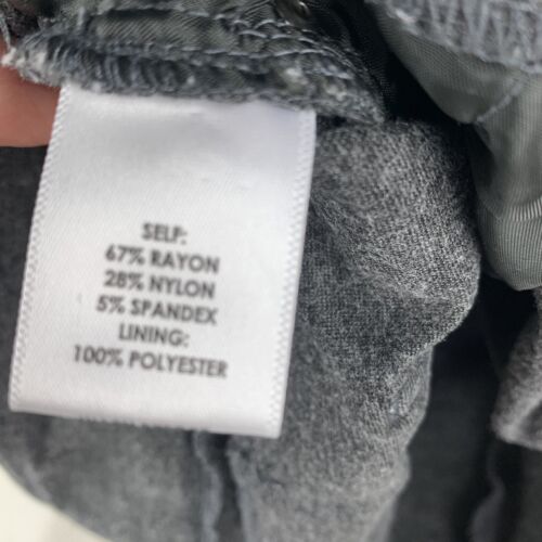 Kim Rogers Hose Damen Größe 10 grau zum Anziehen Stretch Komfort Taschen - Bild 4 von 8