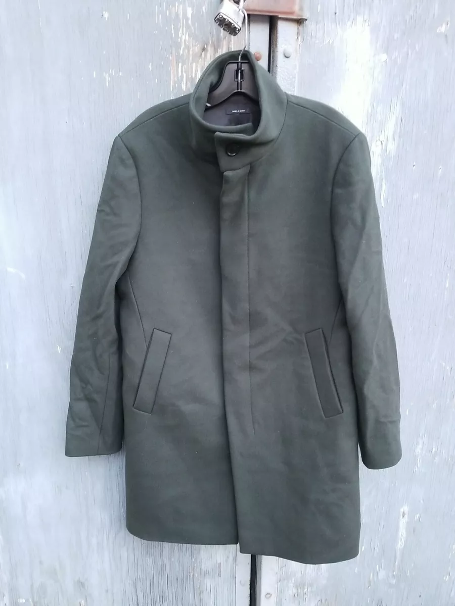 Funnel neck topcoat club monaco sale