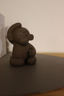 Rosenthal Affe sitzend  Monkey Gordon PETS Macaroon 11 ,5  cm Affe groß