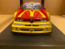 Markku Alen Alfa Romeo 155 V6 TI #27 McDonald's DTM ITC Helsinki 1995 1:18