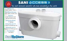 Saniflo SaniAccess3 Macerator Pump, Authorized Dist.,Free Shipping, In Stock! 