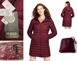 lands end ultralight packable down coat