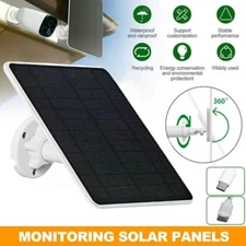 Solar Panel Charging for Arlo Essential Spotlight / XL Spotlight Camera W/ Cable